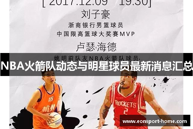 NBA火箭队动态与明星球员最新消息汇总